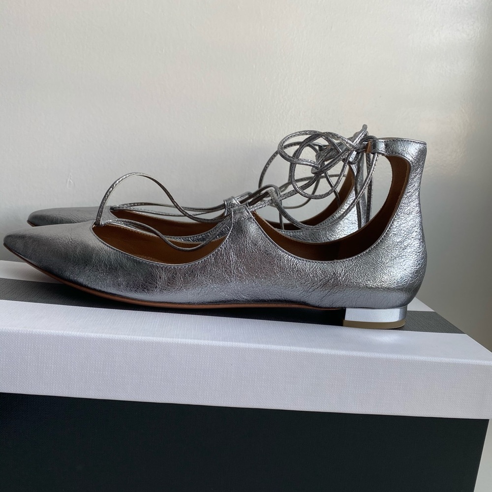 NEW Aquazzura Christy flat